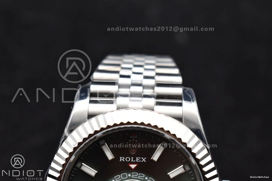 Bracelet 1088 1:1 Green Best SS on Dial FreshLook 904L Sky-Dweller SS Jubilee A 326934 ZF Edition 0325